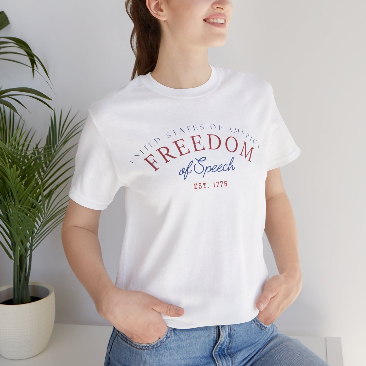 Freedom of Speech Unisex T  (Express delivery available!)