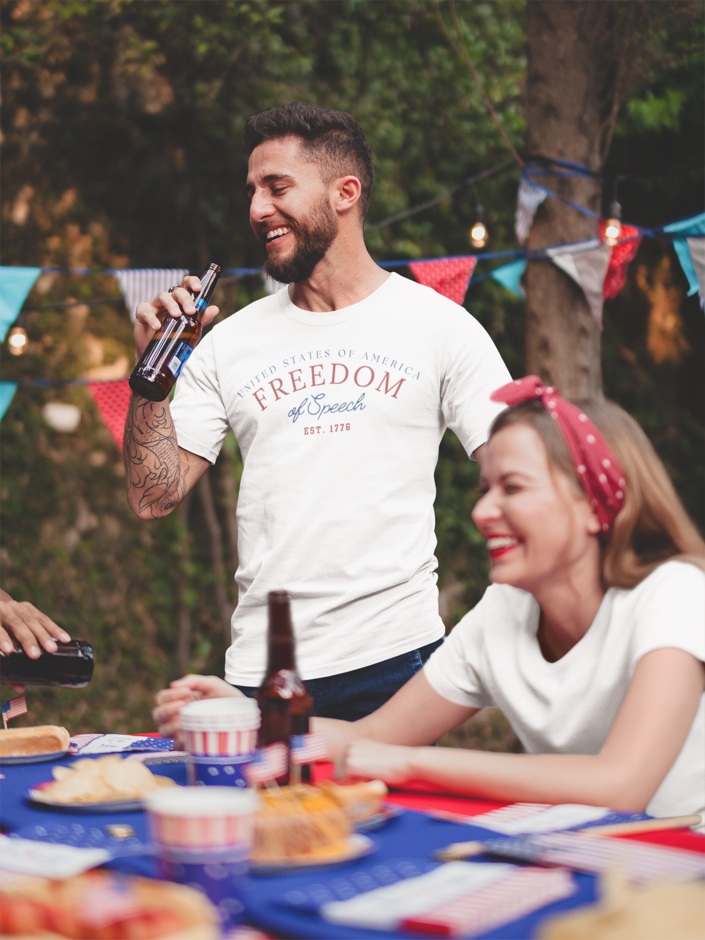 Freedom of Speech Unisex T  (Express delivery available!)