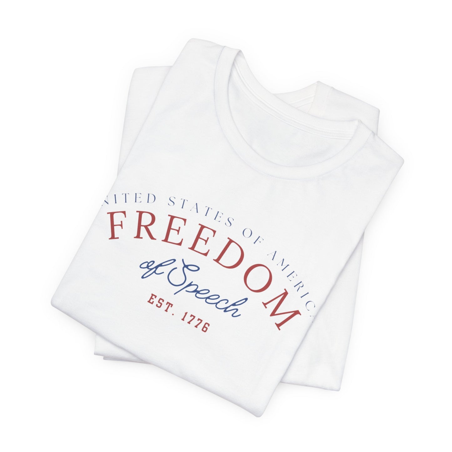 Freedom of Speech Unisex T  (Express delivery available!)