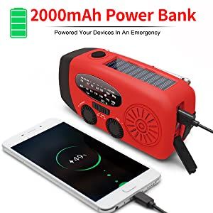 Storm Safe Emergency Radio | AM/FM/NOAA, Solar & Phone Charger