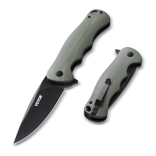 Folding Pocket Knife | 3.5" D2 Blade, G10 Handle