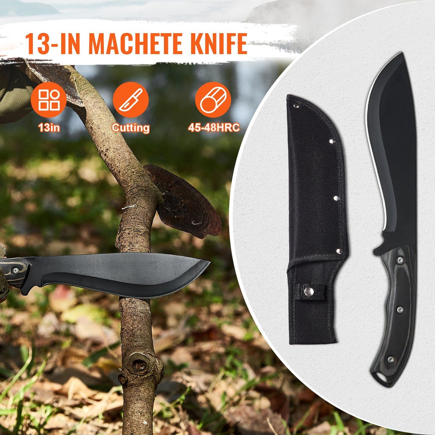 Hunting Knife & Hatchet Combo | Fixed Blade