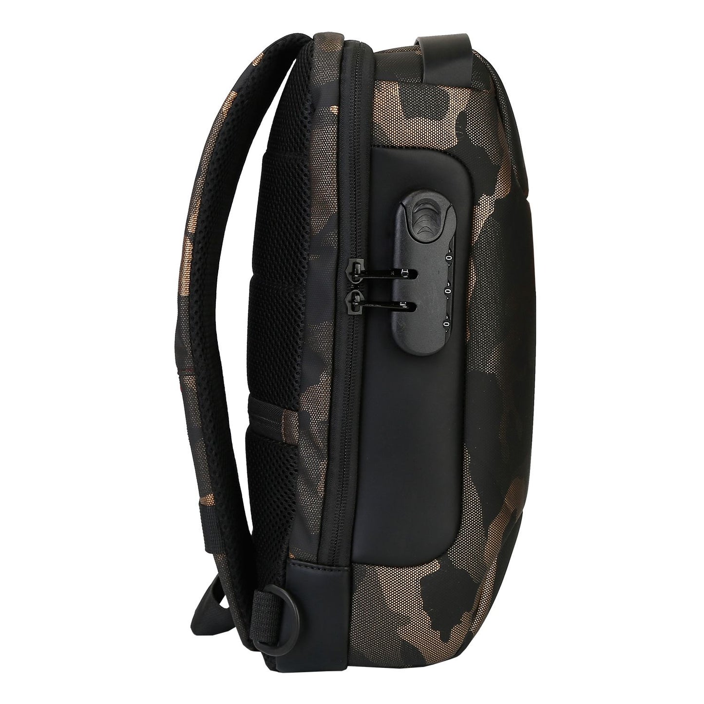 Men's Waterproof Sling Bag | Anti-Theft, USB Port