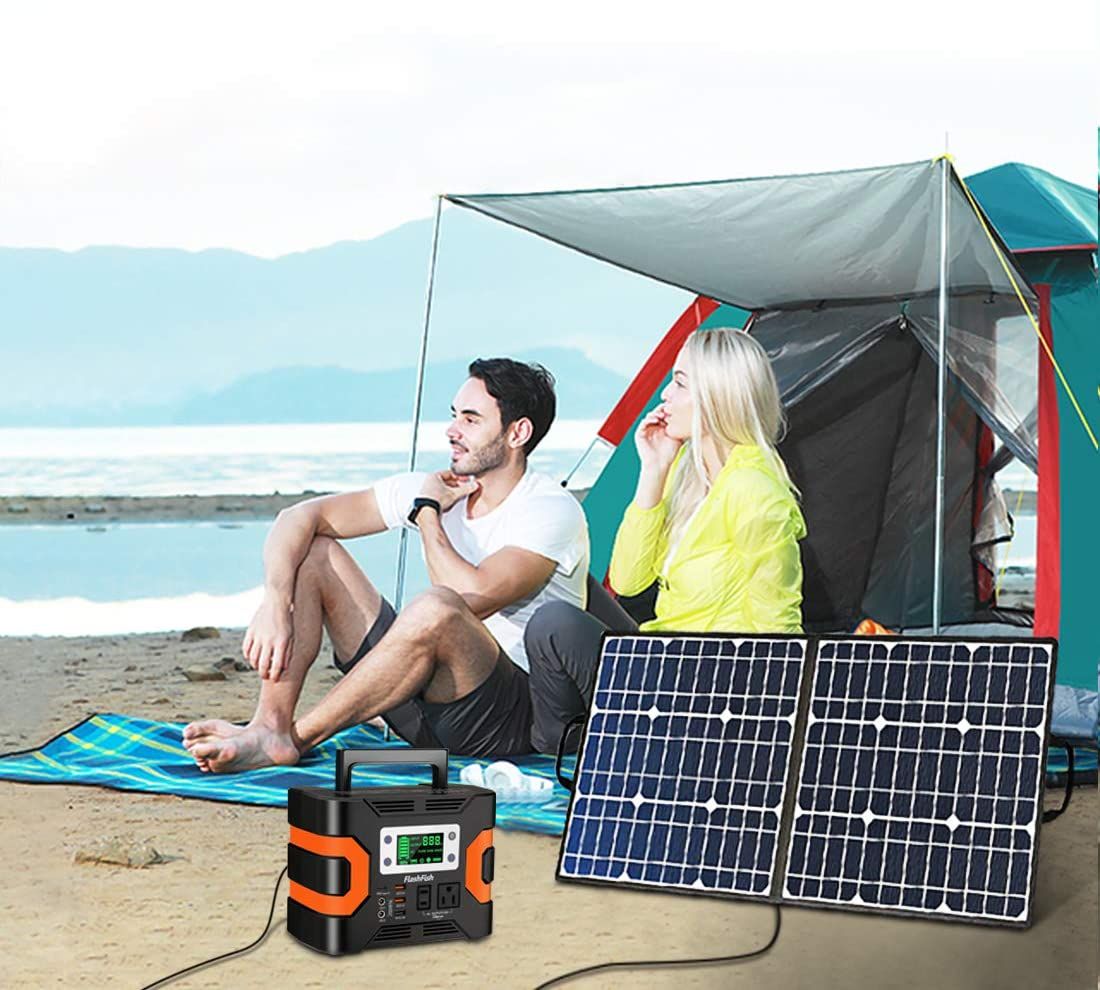 100W 18V Solar Panel | Foldable Charger for Devices & Generators