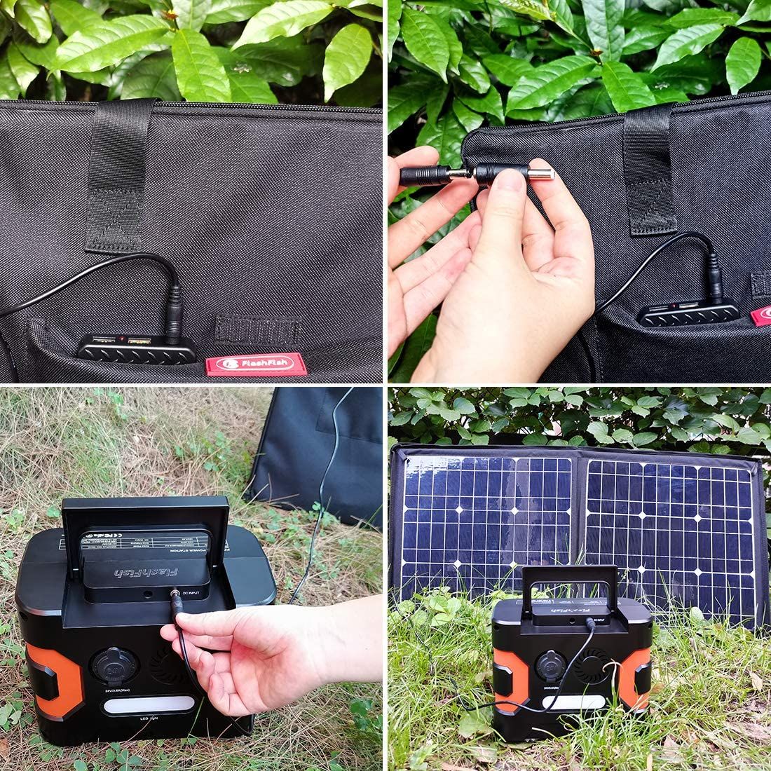 100W 18V Solar Panel | Foldable Charger for Devices & Generators